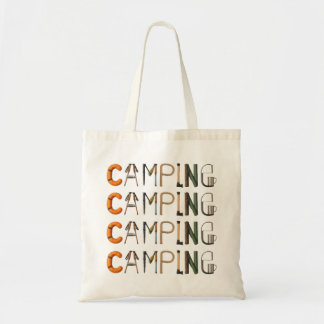 kampeerwoord tote bag