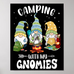 Kampement met mijn kabouters Funny Kabouter Kamp Poster
