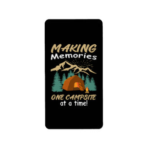 KAMPEN Het maken van herinneringen Etiket