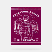 kamper acryl bord (Voorkant)