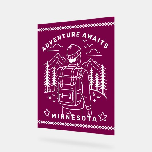 kamper acryl bord (Hoek)