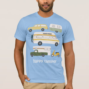 KAMPER?  kampeerwagen RV CUSTOM T-shirt