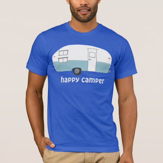 KAMPER?  kampeerwagen T-shirt (Voorkant)