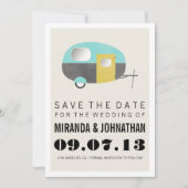 KAMPER-ontwerpfoto HAPPY Save the Date Invitae (Voorkant)