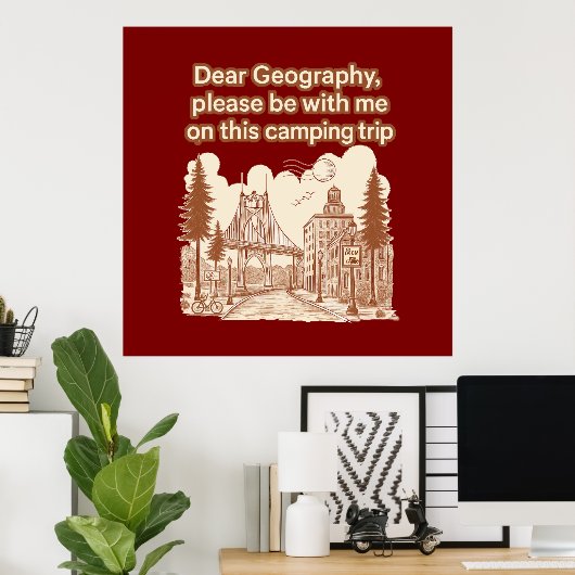 kamper poster (Thuiskantoor)