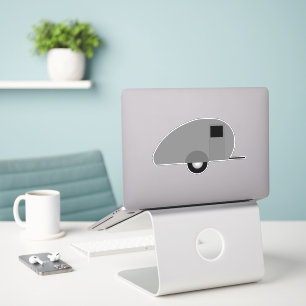 KAMPER RETRO TEARDROP STICKER DECAL DIE CUT