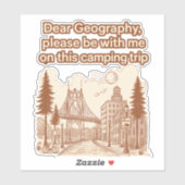 kamper sticker (Vel)