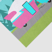 Kamper / trailer- en autorijpapier tissuepapier (Detail)