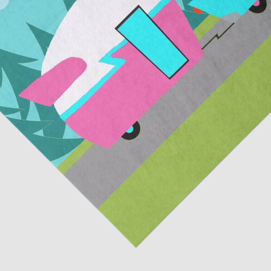 Kamper / trailer- en autorijpapier tissuepapier (Detail)