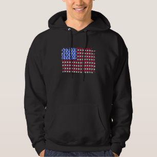 Kamperen Amerikaanse Vlag Rv Camperland Patriottis Hoodie