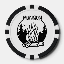 Kamperen bij Munson Poker Chips