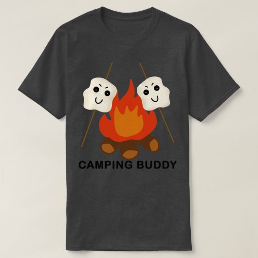 kamperen BUDDY T-shirt (Design voorkant)