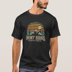 Kamperen Californië Wandelen Berg Mount Dubois T-shirt