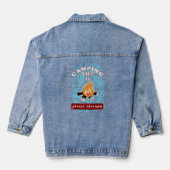 kamperen denim jacket (Achterkant)