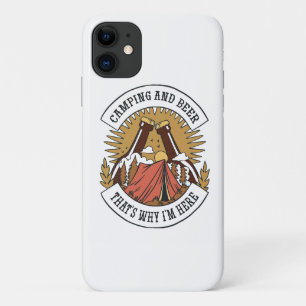 Kamperen en Bier Case-Mate iPhone Case