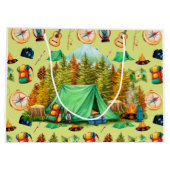 Kamperen en wandelen groot cadeauzakje (Achterkant)