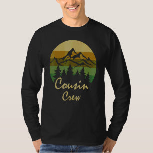 Kamperen En Wandelen Neef Bemanning Berg 1 T-shirt