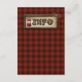 Kamperen, Glamping, Vissen, Natuur Insluitkaart Informatiekaartje (Voorkant)