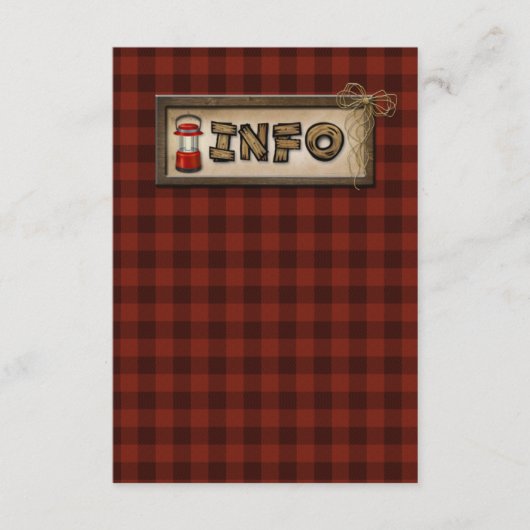 Kamperen, Glamping, Vissen, Natuur Insluitkaart Informatiekaartje (Voorkant)