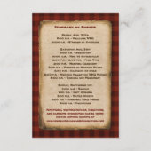 Kamperen, Glamping, Vissen, Natuur Insluitkaart Informatiekaartje (Achterkant)