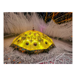 Kamperen in andere dimensies perfect poster