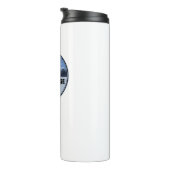 Kamperen in Blue Ridge Mountains Thermosbeker (Geroteerd rechts)