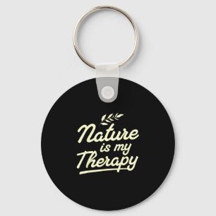Kamperen in de natuur is mijn therapie buiten sleutelhanger