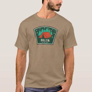 Kamperen in Delta National Forest T-shirt