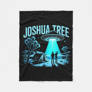 Kamperen in Joshua Tree Fleece Deken
