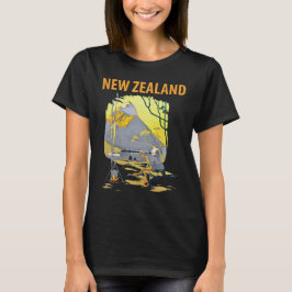 Kamperen in Nieuw-Zeeland T-shirt