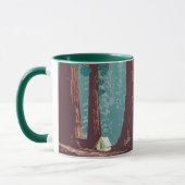Kamperen in Sequoia National Park Mok (Links)