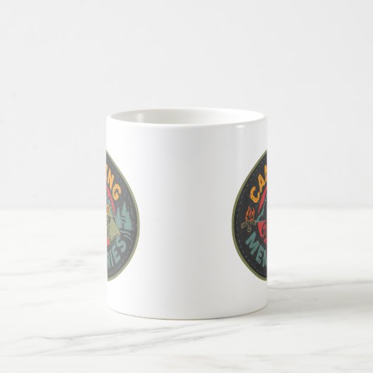 Kamperen is mijn beste herinneringen koffiemok (Center)