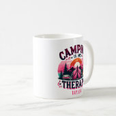 Kamperen Is Mijn Therapie Koffiemok (Voorkant rechts)