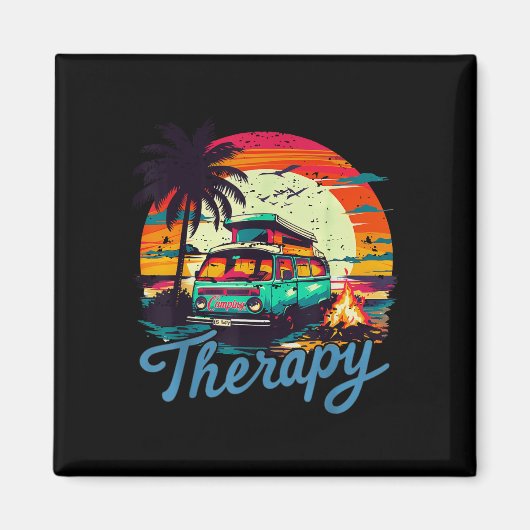 Kamperen is mijn therapie magneet (Voorkant)