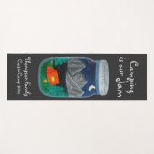 Kamperen is Onze Jam Tent en bergen in Jar Yogamat (Voorkant (horizontaal))