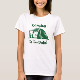 Kamperen Is Spannend T-shirt