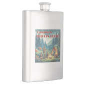 Kamperen is verbijsterend grote grappige regen flacon (Rechts)