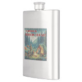 Kamperen is verbijsterend grote grappige regen flacon (Links)