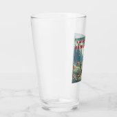 Kamperen is verbijsterend grote grappige regen glas (Rechts)