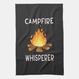Kamperen - Kampeer vuurfluisteraar Theedoek