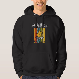 Kamperen Kampvuur Mannen Vrouwen Camping Caravan C Hoodie