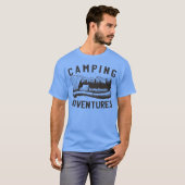 Kamperen klaar voor de wildernis Ae vriend T-shirt (Voorkant volledig)
