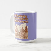 kamperen koffiemok (Voorkant links)