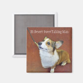 Kamperen leiband magneet met tekst (Voorkant / Achterkant)