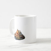 Kamperen met geliefden koffiemok (Voorkant links)