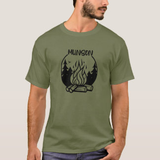 Kamperen met Munson T-shirt