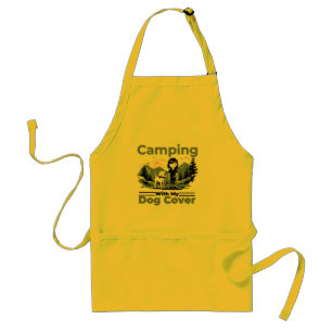 Kamperen met My Dog Funny Kitchen Schort