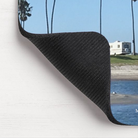 Kamperen, Mission Bay Beach, Californië Muismat (Hoek)