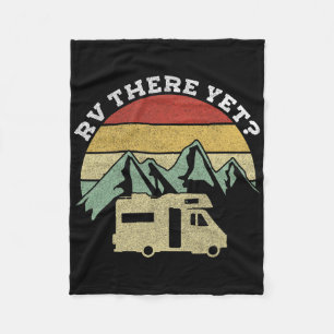 Kamperen Motorhome Campervan Retro Vintage Rv Daar Fleece Deken