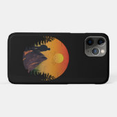 Kamperen natuur zonsondergang Case-Mate iPhone case (Achterkant (horizontaal))